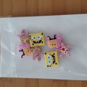 NWOT SpongeBob SquarePants Shoe Charms